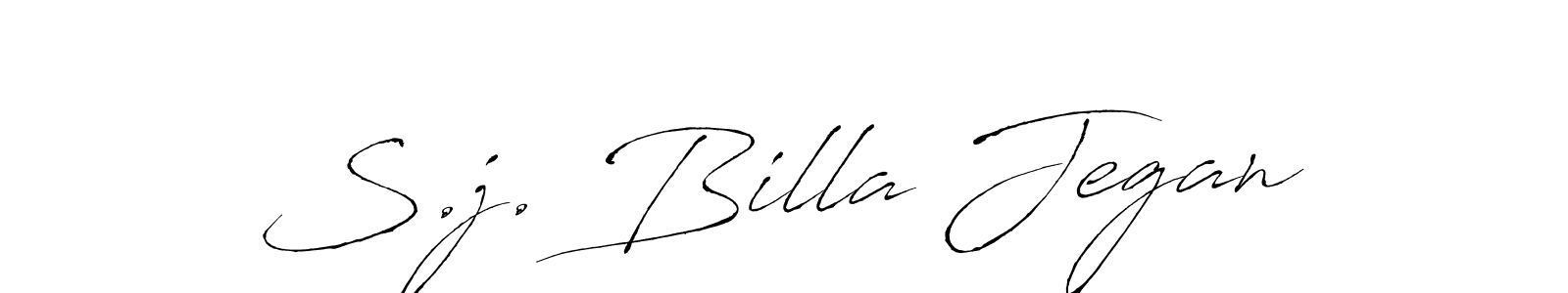 Make a beautiful signature design for name S.j. Billa Jegan. Use this online signature maker to create a handwritten signature for free. S.j. Billa Jegan signature style 6 images and pictures png