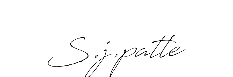 It looks lik you need a new signature style for name S.j.patle. Design unique handwritten (Antro_Vectra) signature with our free signature maker in just a few clicks. S.j.patle signature style 6 images and pictures png