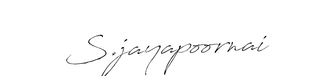Similarly Antro_Vectra is the best handwritten signature design. Signature creator online .You can use it as an online autograph creator for name S.jayapoornai. S.jayapoornai signature style 6 images and pictures png