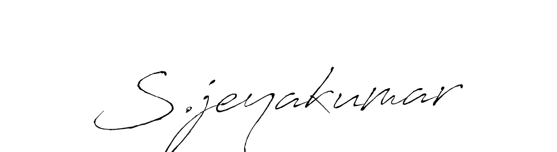 if you are searching for the best signature style for your name S.jeyakumar. so please give up your signature search. here we have designed multiple signature styles  using Antro_Vectra. S.jeyakumar signature style 6 images and pictures png