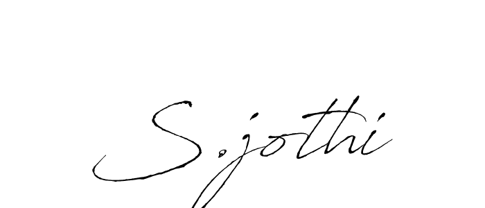 Make a beautiful signature design for name S.jothi. Use this online signature maker to create a handwritten signature for free. S.jothi signature style 6 images and pictures png