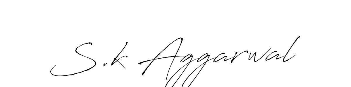 How to Draw S.k Aggarwal signature style? Antro_Vectra is a latest design signature styles for name S.k Aggarwal. S.k Aggarwal signature style 6 images and pictures png