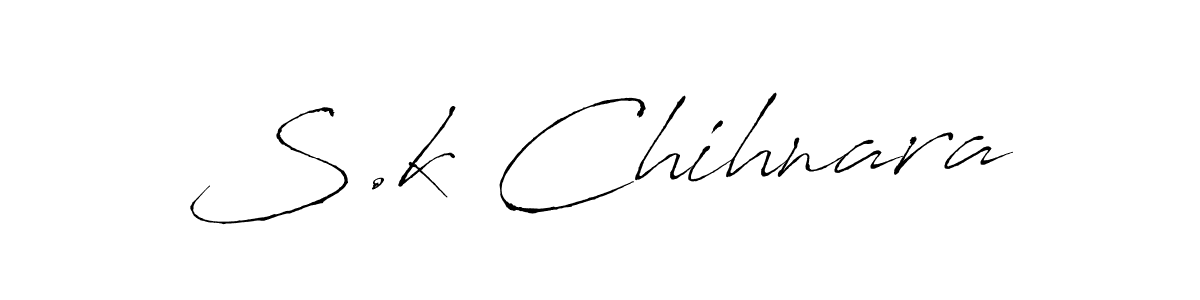 It looks lik you need a new signature style for name S.k Chihnara. Design unique handwritten (Antro_Vectra) signature with our free signature maker in just a few clicks. S.k Chihnara signature style 6 images and pictures png