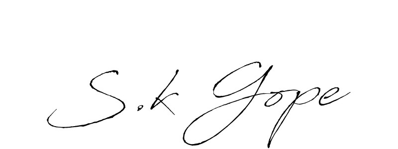 See photos of S.k Gope official signature by Spectra . Check more albums & portfolios. Read reviews & check more about Antro_Vectra font. S.k Gope signature style 6 images and pictures png