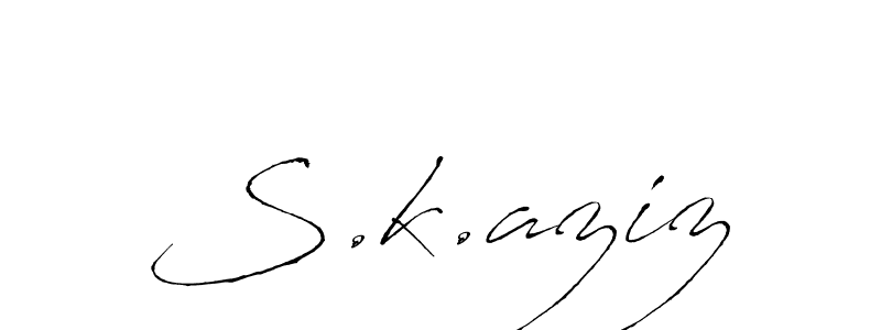 You can use this online signature creator to create a handwritten signature for the name S.k.aziz. This is the best online autograph maker. S.k.aziz signature style 6 images and pictures png