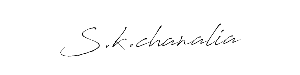 Here are the top 10 professional signature styles for the name S.k.chanalia. These are the best autograph styles you can use for your name. S.k.chanalia signature style 6 images and pictures png