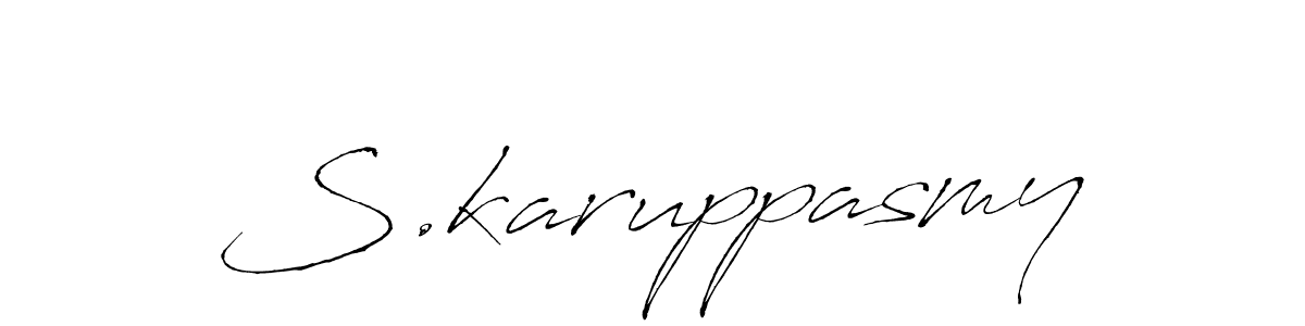 See photos of S.karuppasmy official signature by Spectra . Check more albums & portfolios. Read reviews & check more about Antro_Vectra font. S.karuppasmy signature style 6 images and pictures png