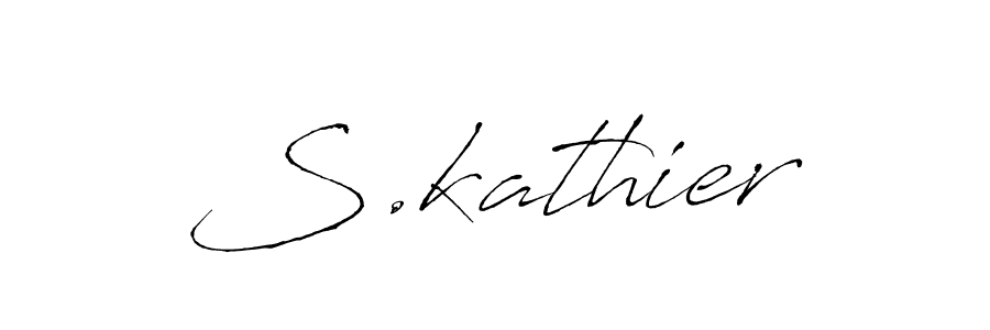 Best and Professional Signature Style for S.kathier. Antro_Vectra Best Signature Style Collection. S.kathier signature style 6 images and pictures png