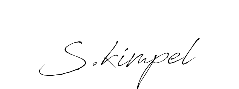 Also we have S.kimpel name is the best signature style. Create professional handwritten signature collection using Antro_Vectra autograph style. S.kimpel signature style 6 images and pictures png