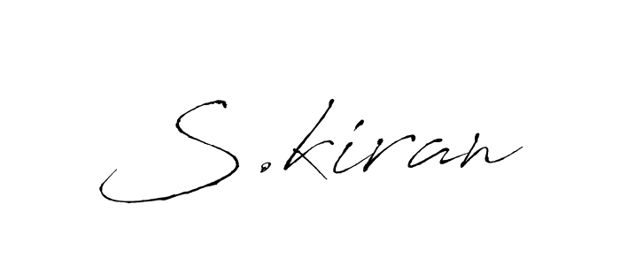 How to Draw S.kiran signature style? Antro_Vectra is a latest design signature styles for name S.kiran. S.kiran signature style 6 images and pictures png