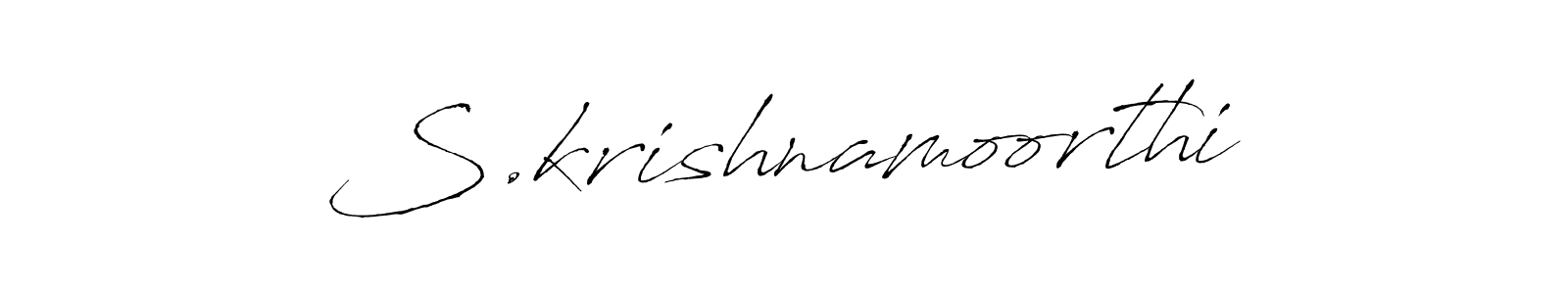 Once you've used our free online signature maker to create your best signature Antro_Vectra style, it's time to enjoy all of the benefits that S.krishnamoorthi name signing documents. S.krishnamoorthi signature style 6 images and pictures png