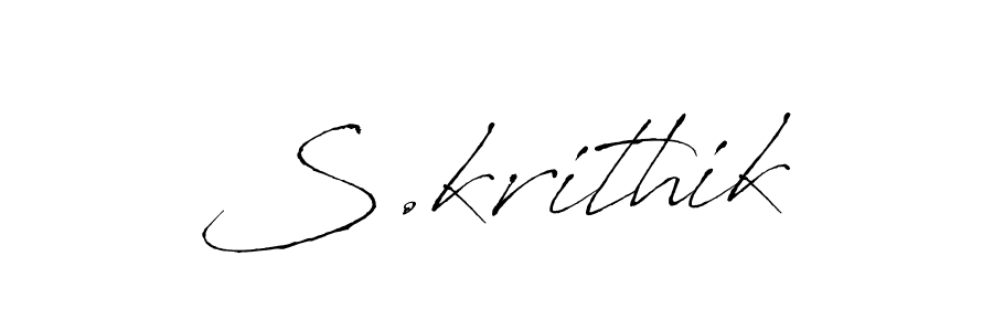 Best and Professional Signature Style for S.krithik. Antro_Vectra Best Signature Style Collection. S.krithik signature style 6 images and pictures png