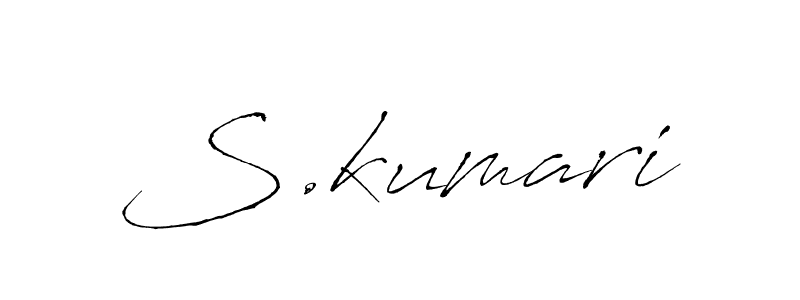 It looks lik you need a new signature style for name S.kumari. Design unique handwritten (Antro_Vectra) signature with our free signature maker in just a few clicks. S.kumari signature style 6 images and pictures png