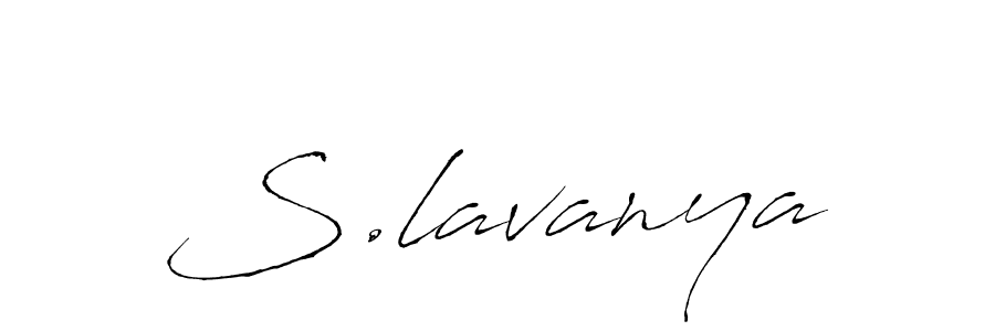 This is the best signature style for the S.lavanya name. Also you like these signature font (Antro_Vectra). Mix name signature. S.lavanya signature style 6 images and pictures png