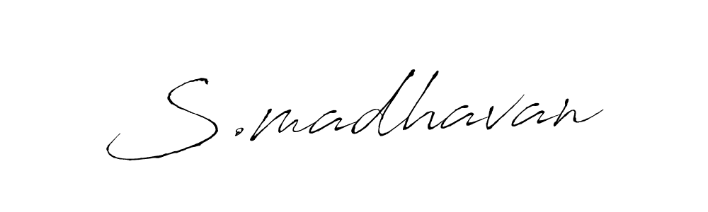 Similarly Antro_Vectra is the best handwritten signature design. Signature creator online .You can use it as an online autograph creator for name S.madhavan. S.madhavan signature style 6 images and pictures png