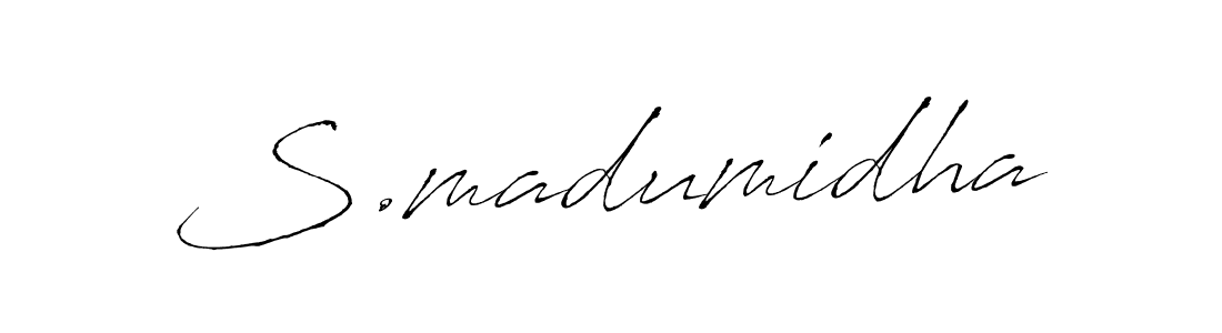 It looks lik you need a new signature style for name S.madumidha. Design unique handwritten (Antro_Vectra) signature with our free signature maker in just a few clicks. S.madumidha signature style 6 images and pictures png