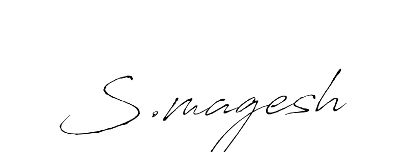 Make a short S.magesh signature style. Manage your documents anywhere anytime using Antro_Vectra. Create and add eSignatures, submit forms, share and send files easily. S.magesh signature style 6 images and pictures png