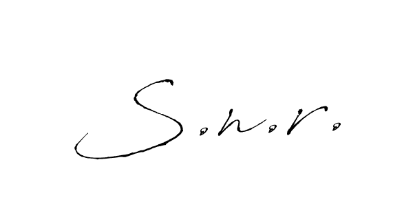How to Draw S.n.r. signature style? Antro_Vectra is a latest design signature styles for name S.n.r.. S.n.r. signature style 6 images and pictures png