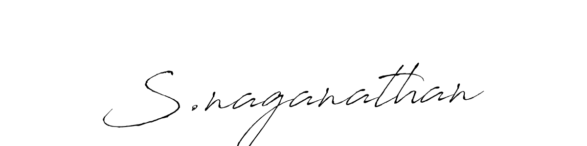 Best and Professional Signature Style for S.naganathan. Antro_Vectra Best Signature Style Collection. S.naganathan signature style 6 images and pictures png