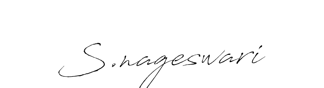 How to Draw S.nageswari signature style? Antro_Vectra is a latest design signature styles for name S.nageswari. S.nageswari signature style 6 images and pictures png