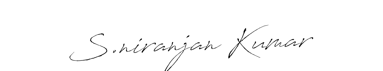 Similarly Antro_Vectra is the best handwritten signature design. Signature creator online .You can use it as an online autograph creator for name S.niranjan Kumar. S.niranjan Kumar signature style 6 images and pictures png