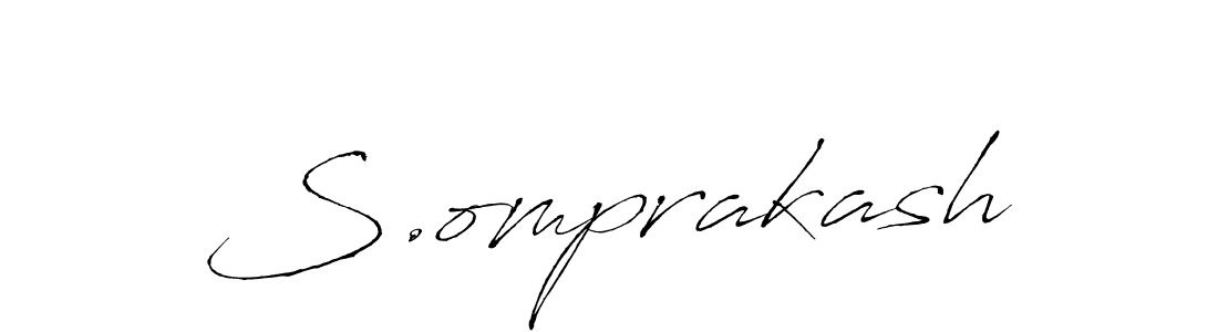 Also You can easily find your signature by using the search form. We will create S.omprakash name handwritten signature images for you free of cost using Antro_Vectra sign style. S.omprakash signature style 6 images and pictures png