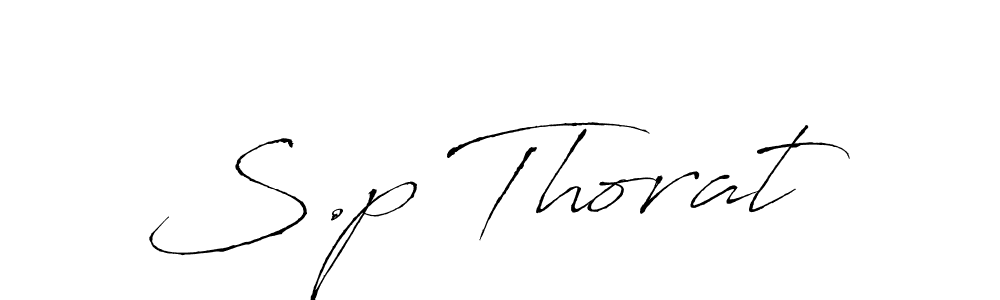 How to Draw S.p Thorat signature style? Antro_Vectra is a latest design signature styles for name S.p Thorat. S.p Thorat signature style 6 images and pictures png