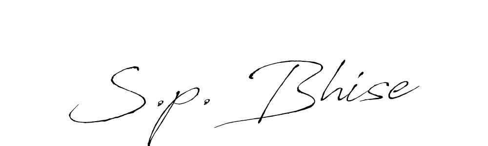 How to Draw S.p. Bhise signature style? Antro_Vectra is a latest design signature styles for name S.p. Bhise. S.p. Bhise signature style 6 images and pictures png