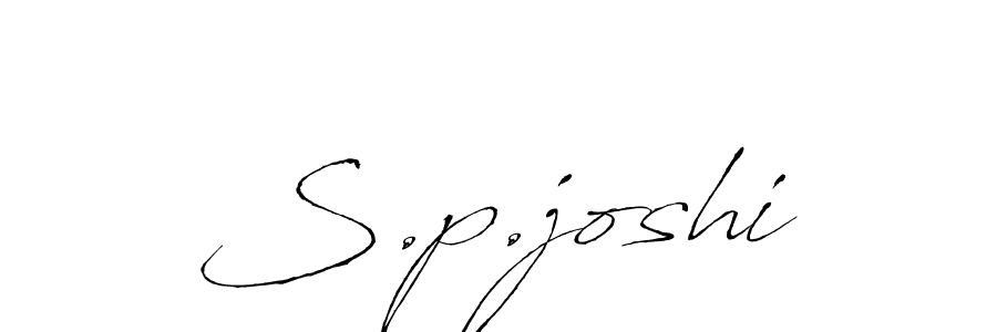 It looks lik you need a new signature style for name S.p.joshi. Design unique handwritten (Antro_Vectra) signature with our free signature maker in just a few clicks. S.p.joshi signature style 6 images and pictures png