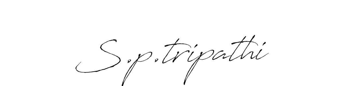 Similarly Antro_Vectra is the best handwritten signature design. Signature creator online .You can use it as an online autograph creator for name S.p.tripathi. S.p.tripathi signature style 6 images and pictures png