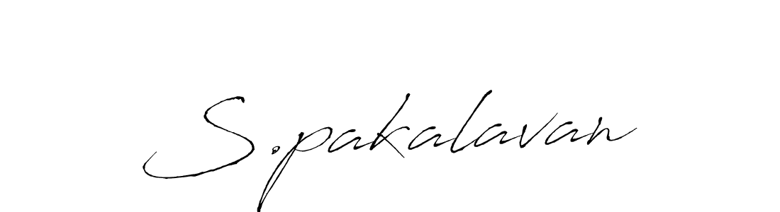 Also we have S.pakalavan name is the best signature style. Create professional handwritten signature collection using Antro_Vectra autograph style. S.pakalavan signature style 6 images and pictures png