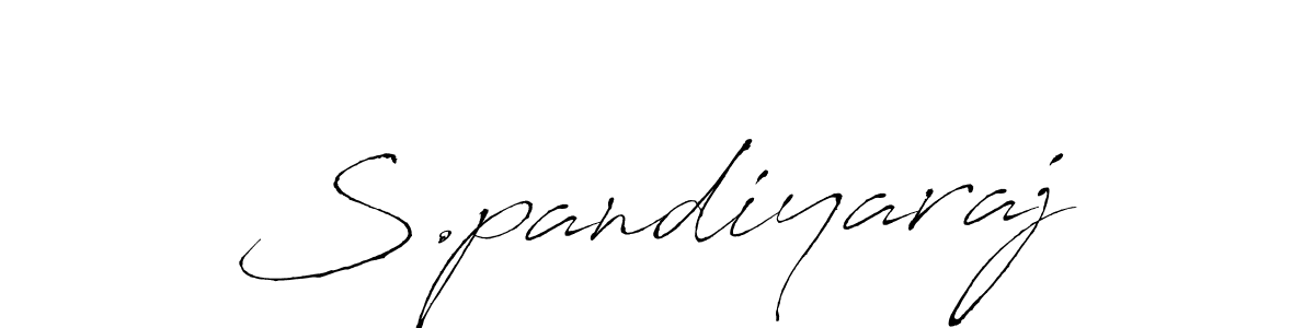 Make a beautiful signature design for name S.pandiyaraj. Use this online signature maker to create a handwritten signature for free. S.pandiyaraj signature style 6 images and pictures png