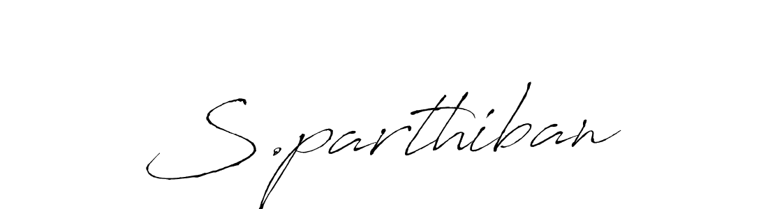 The best way (Antro_Vectra) to make a short signature is to pick only two or three words in your name. The name S.parthiban include a total of six letters. For converting this name. S.parthiban signature style 6 images and pictures png