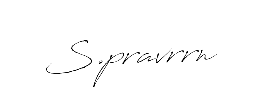 How to Draw S.pravrrn signature style? Antro_Vectra is a latest design signature styles for name S.pravrrn. S.pravrrn signature style 6 images and pictures png