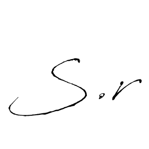 Once you've used our free online signature maker to create your best signature Antro_Vectra style, it's time to enjoy all of the benefits that S.r name signing documents. S.r signature style 6 images and pictures png