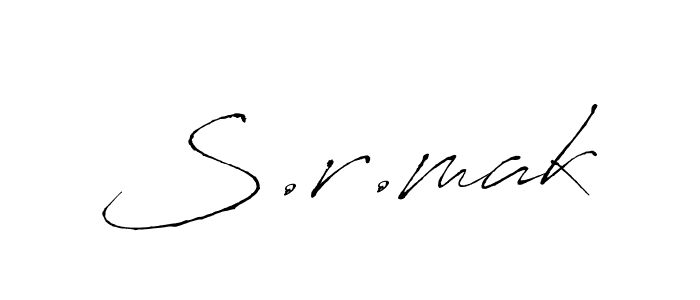 You can use this online signature creator to create a handwritten signature for the name S.r.mak. This is the best online autograph maker. S.r.mak signature style 6 images and pictures png