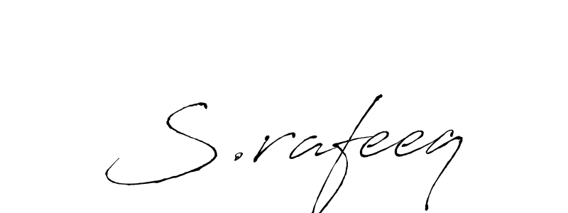 How to Draw S.rafeeq signature style? Antro_Vectra is a latest design signature styles for name S.rafeeq. S.rafeeq signature style 6 images and pictures png