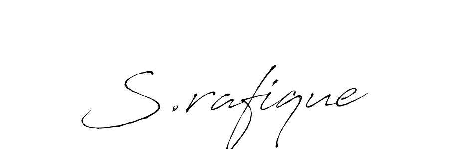 Also You can easily find your signature by using the search form. We will create S.rafique name handwritten signature images for you free of cost using Antro_Vectra sign style. S.rafique signature style 6 images and pictures png