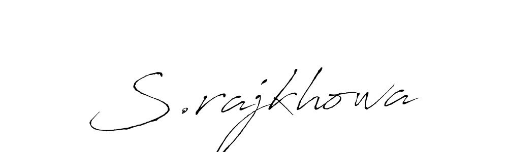 Once you've used our free online signature maker to create your best signature Antro_Vectra style, it's time to enjoy all of the benefits that S.rajkhowa name signing documents. S.rajkhowa signature style 6 images and pictures png