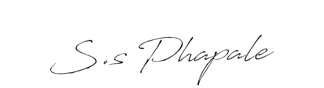 Also You can easily find your signature by using the search form. We will create S.s Phapale name handwritten signature images for you free of cost using Antro_Vectra sign style. S.s Phapale signature style 6 images and pictures png