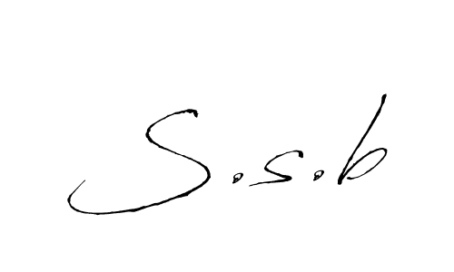 It looks lik you need a new signature style for name S.s.b. Design unique handwritten (Antro_Vectra) signature with our free signature maker in just a few clicks. S.s.b signature style 6 images and pictures png