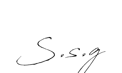 Antro_Vectra is a professional signature style that is perfect for those who want to add a touch of class to their signature. It is also a great choice for those who want to make their signature more unique. Get S.s.g name to fancy signature for free. S.s.g signature style 6 images and pictures png