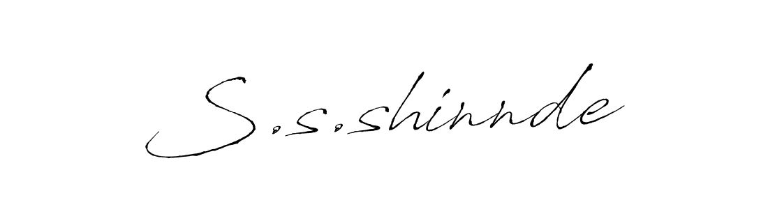 if you are searching for the best signature style for your name S.s.shinnde. so please give up your signature search. here we have designed multiple signature styles  using Antro_Vectra. S.s.shinnde signature style 6 images and pictures png