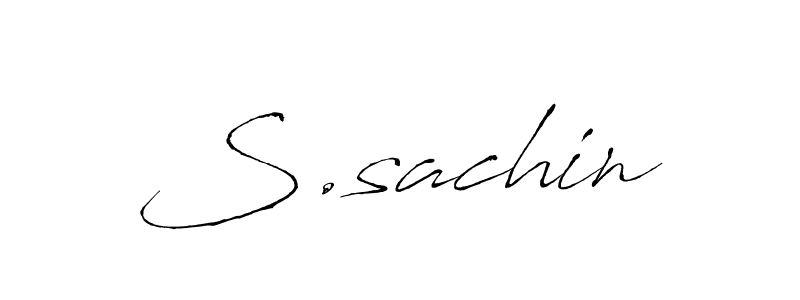 It looks lik you need a new signature style for name S.sachin. Design unique handwritten (Antro_Vectra) signature with our free signature maker in just a few clicks. S.sachin signature style 6 images and pictures png