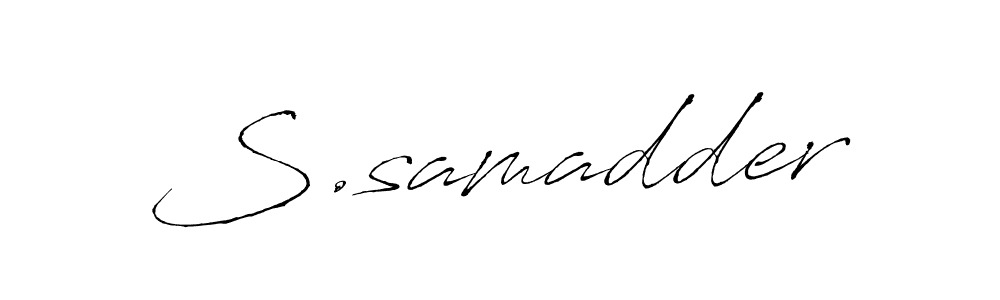 Best and Professional Signature Style for S.samadder. Antro_Vectra Best Signature Style Collection. S.samadder signature style 6 images and pictures png