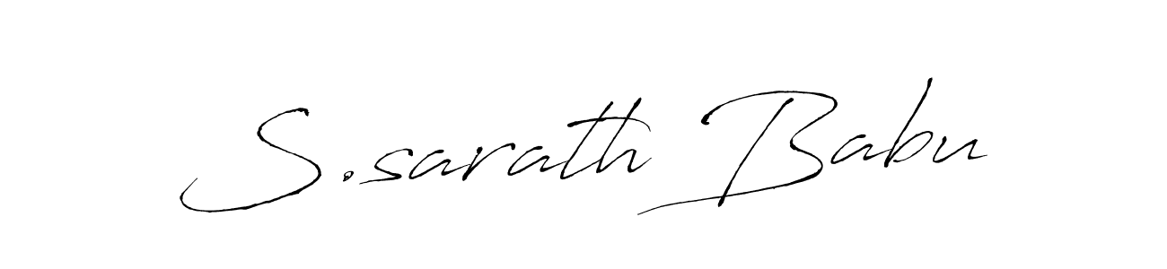 Also You can easily find your signature by using the search form. We will create S.sarath Babu name handwritten signature images for you free of cost using Antro_Vectra sign style. S.sarath Babu signature style 6 images and pictures png