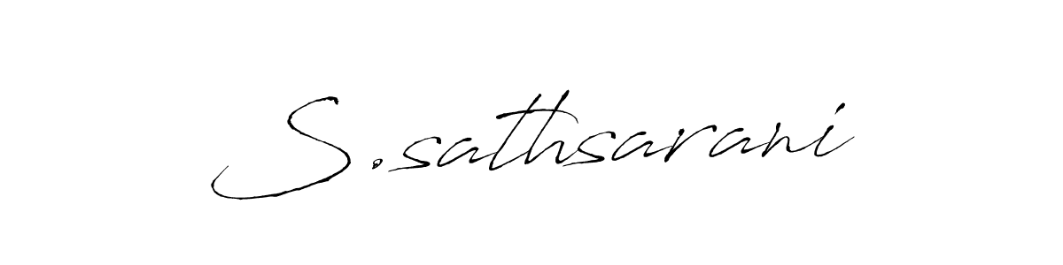 How to Draw S.sathsarani signature style? Antro_Vectra is a latest design signature styles for name S.sathsarani. S.sathsarani signature style 6 images and pictures png