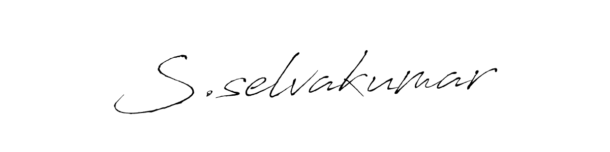 It looks lik you need a new signature style for name S.selvakumar. Design unique handwritten (Antro_Vectra) signature with our free signature maker in just a few clicks. S.selvakumar signature style 6 images and pictures png