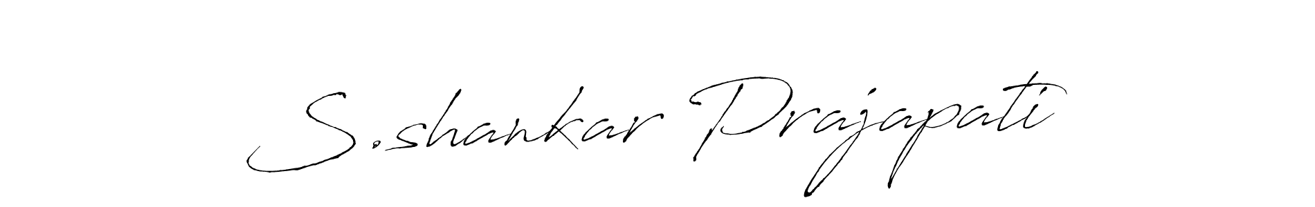 if you are searching for the best signature style for your name S.shankar Prajapati. so please give up your signature search. here we have designed multiple signature styles  using Antro_Vectra. S.shankar Prajapati signature style 6 images and pictures png