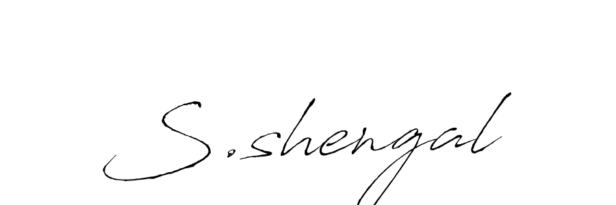 Make a short S.shengal signature style. Manage your documents anywhere anytime using Antro_Vectra. Create and add eSignatures, submit forms, share and send files easily. S.shengal signature style 6 images and pictures png